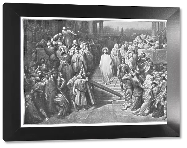 Christ Leaving the Court by Gustave Dore - 19th Century