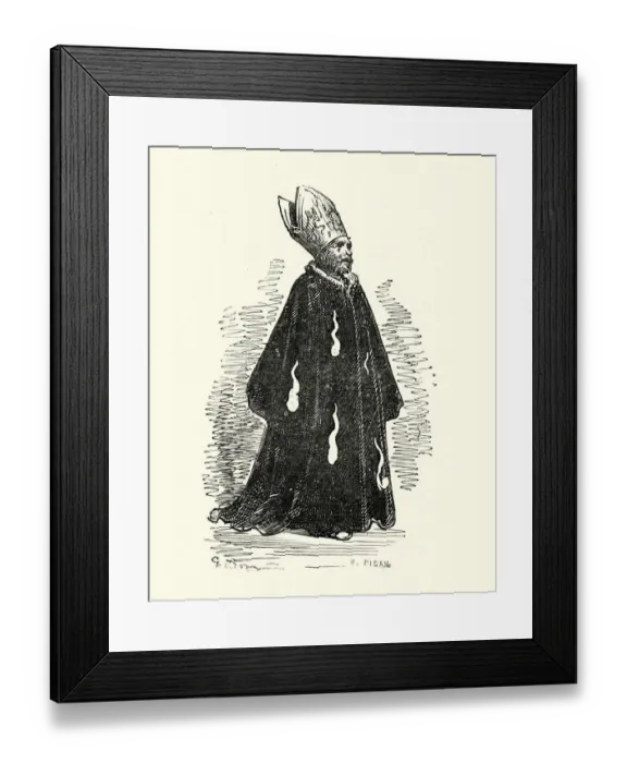 Framed Print : Don Quixote, The Bishop Framed Print : Don Quixote, The Bishop