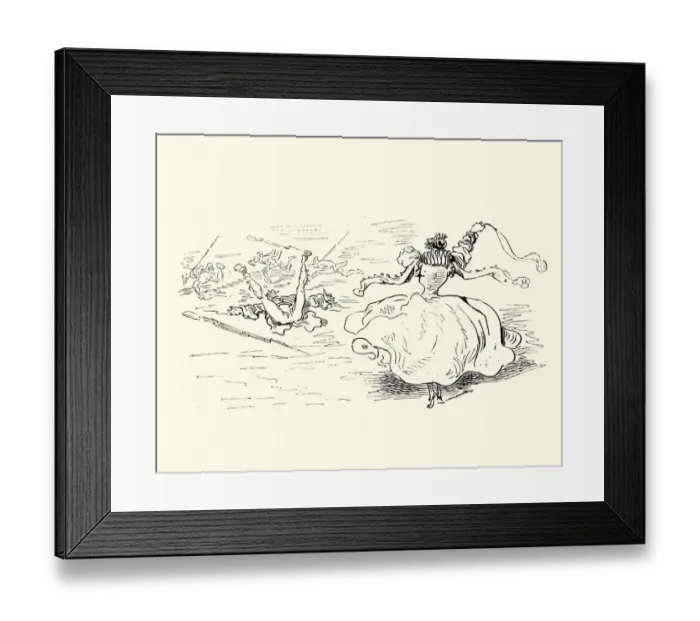 Framed Print : Adventures of Baron Munchausen, Queen Elizabeth Framed Print : Adventures of Baron Munchausen, Queen Elizabeth