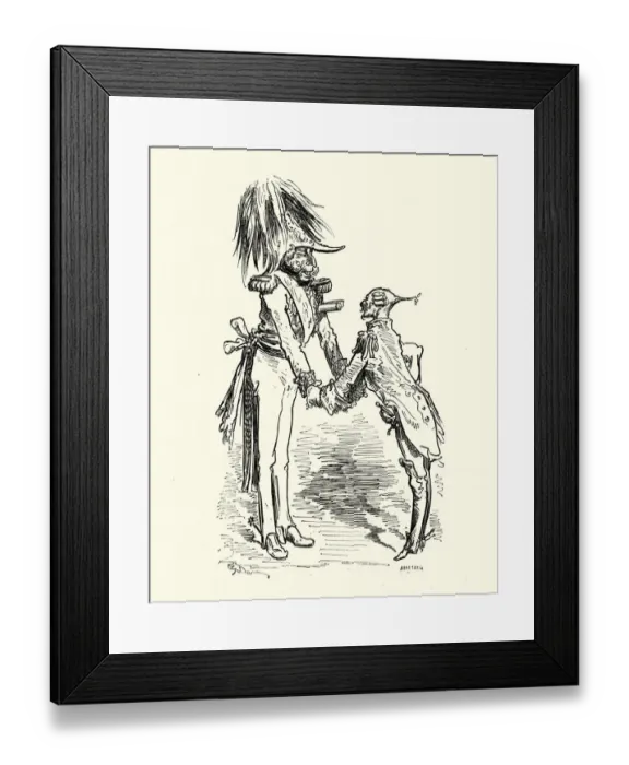 Framed Print : Adventures of Baron Munchausen, Meeting General Elliot Framed Print : Adventures of Baron Munchausen, Meeting General Elliot