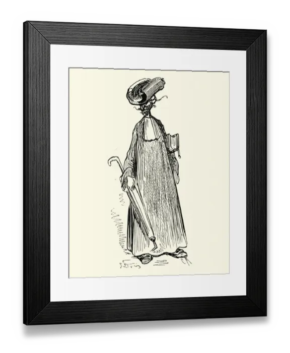 Framed Print : Adventures of Baron Munchausen, disguised as a priest Framed Print : Adventures of Baron Munchausen, disguised as a priest