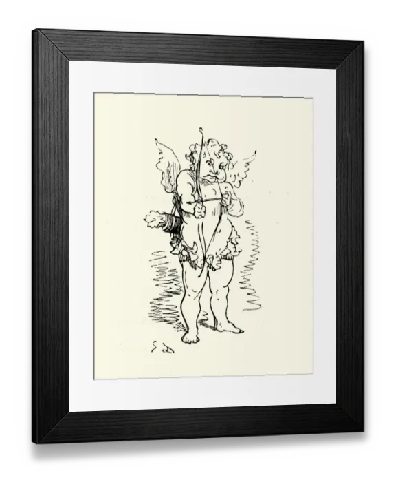 Framed Print : Adventures of Baron Munchausen, Cupid