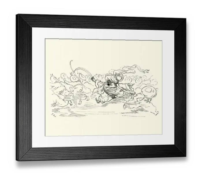 Framed Print : Adventures of Baron Munchausen, The Grand Turks Rage Framed Print : Adventures of Baron Munchausen, The Grand Turks Rage