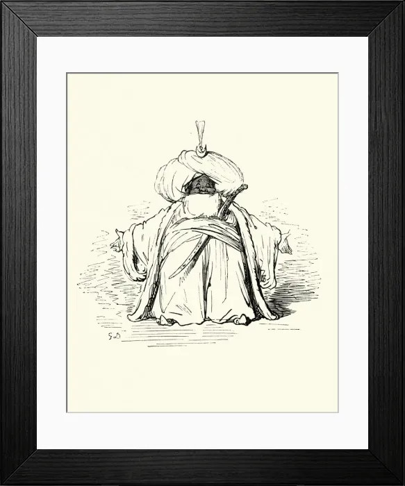 Framed Print : Adventures of Baron Munchausen, The Grand Seignior Framed Print : Adventures of Baron Munchausen, The Grand Seignior