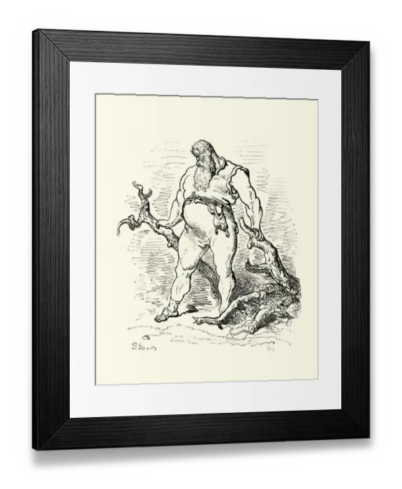 Framed Print : Adventures of Baron Munchausen, The Forester Framed Print : Adventures of Baron Munchausen, The Forester