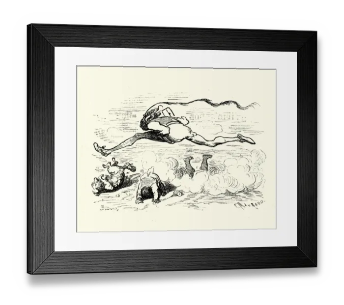 Framed Print : Adventures of Baron Munchausen, Message to Vienna Framed Print : Adventures of Baron Munchausen, Message to Vienna