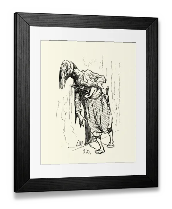 Framed Print : Adventures of Baron Munchausen, Drunken Turk Framed Print : Adventures of Baron Munchausen, Drunken Turk