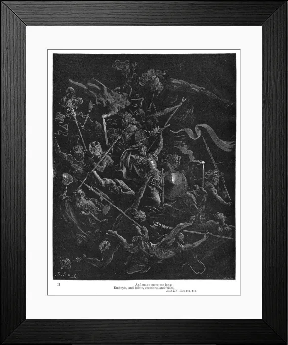 Framed Print : Embryos, idiots and eremites 1885 Framed Print : Embryos, idiots and eremites 1885