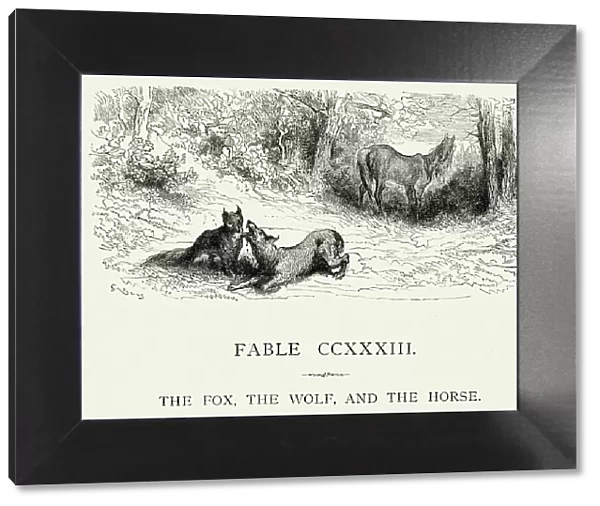 La Fontaines Fables - Fox Wolf and the Horse