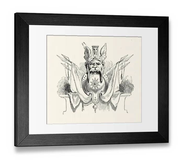 Framed Print : La Fontaines Fables Framed Print : La Fontaines Fables