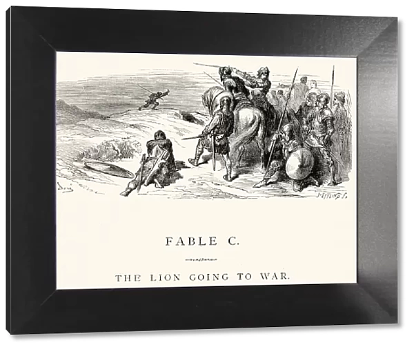 La Fontaines Fables - The Lion going to War