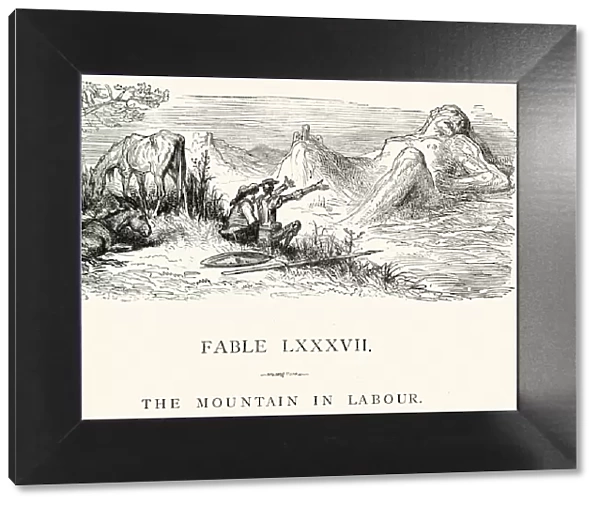 La Fontaines Fables - The Mountain in Labour