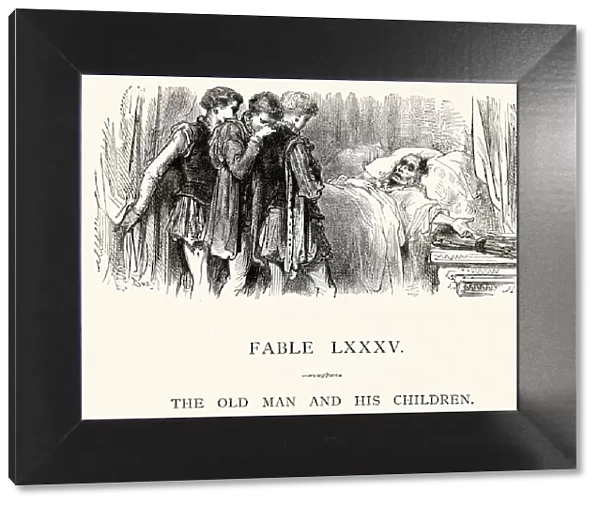 La Fontaines Fables - Old Man and his Children