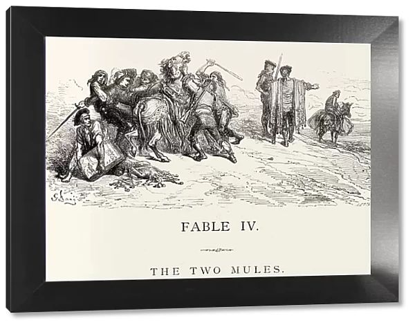 La Fontaines Fables - The Two Mules