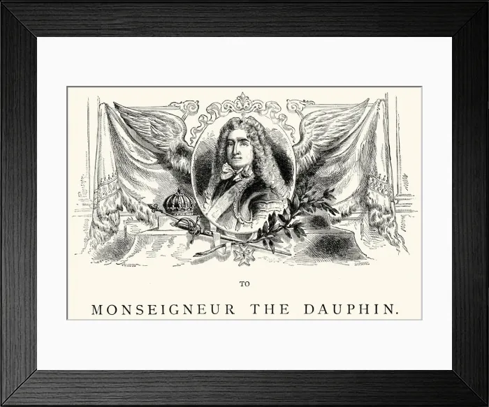 Framed Print : La Fontaines Fables Framed Print : La Fontaines Fables