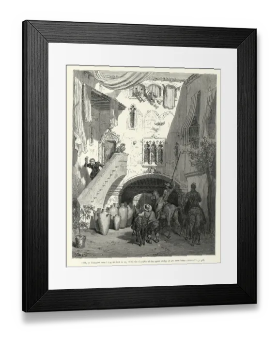 Framed Print : Don Quixote - my most bitter sorrows Framed Print : Don Quixote - my most bitter sorrows