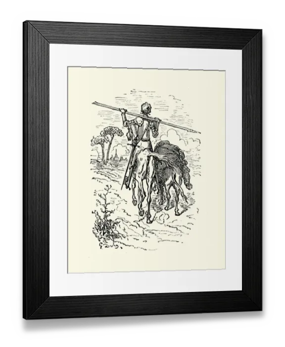 Framed Print : Don Quixote Framed Print : Don Quixote