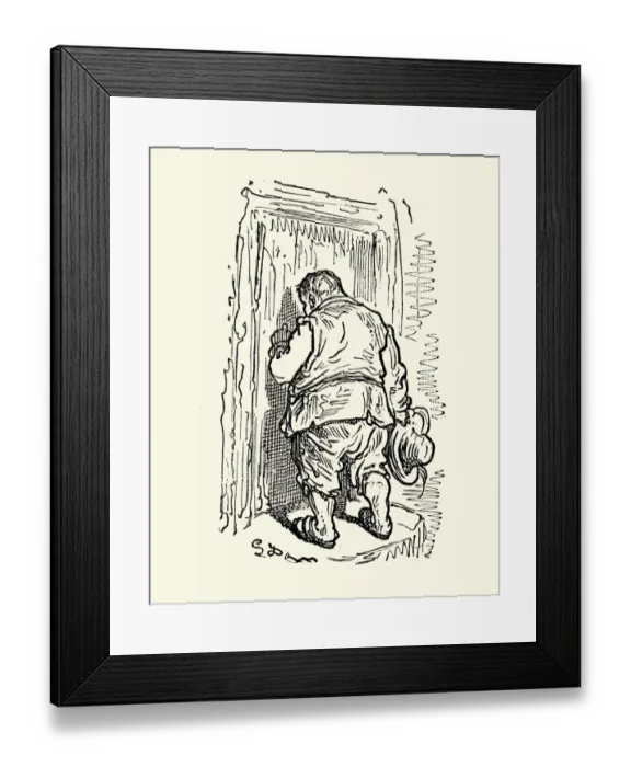 Framed Print : Don Quixote - Sancho Panza Framed Print : Don Quixote - Sancho Panza