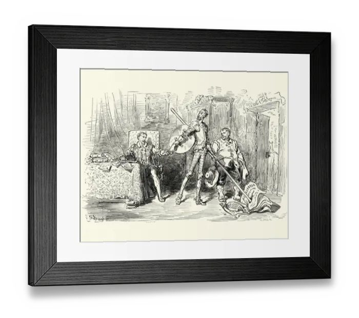 Framed Print : Don Quixote