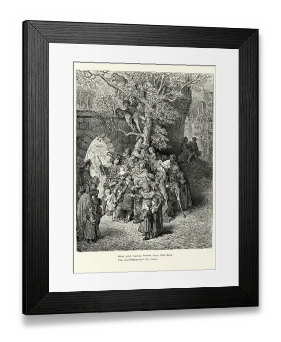 Framed Print : Rime of the Ancient Mariner - What loud uproar Framed Print : Rime of the Ancient Mariner - What loud uproar