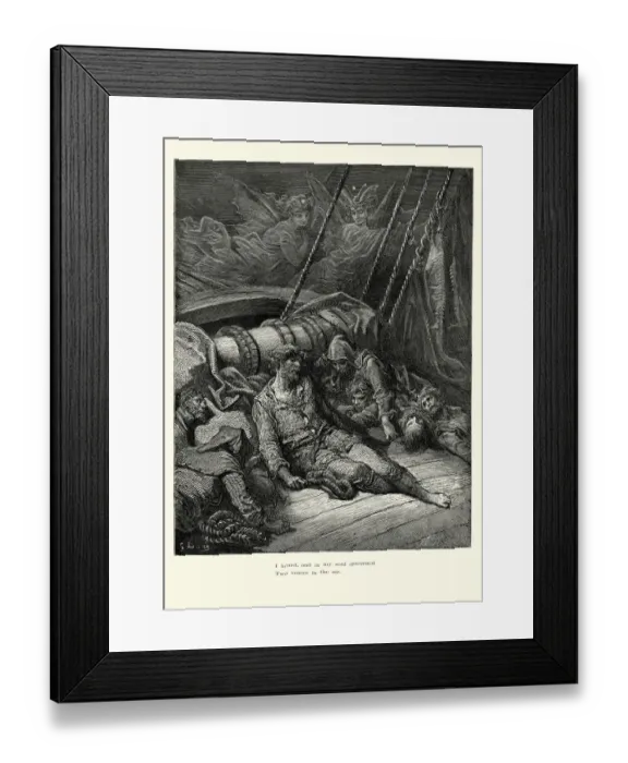 Framed Print : Rime of the Ancient Mariner - in my soul discerned Framed Print : Rime of the Ancient Mariner - in my soul discerned