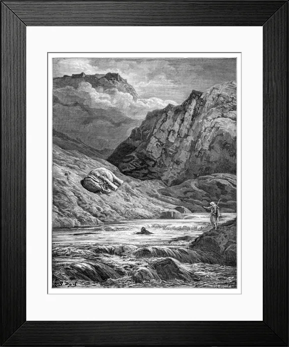 Framed Print : The two adventurers and the talisman Framed Print : The two adventurers and the talisman