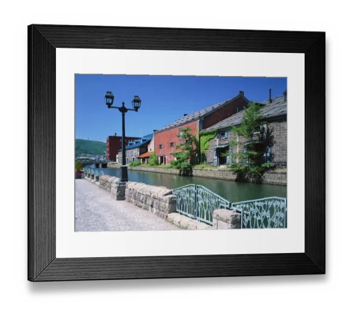 Framed Print : Otaru Canal View Framed Print : Otaru Canal View