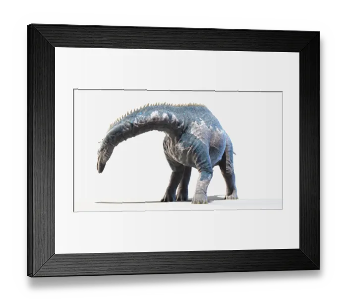 Framed Print : Isanosaurus, illustration Framed Print : Isanosaurus, illustration
