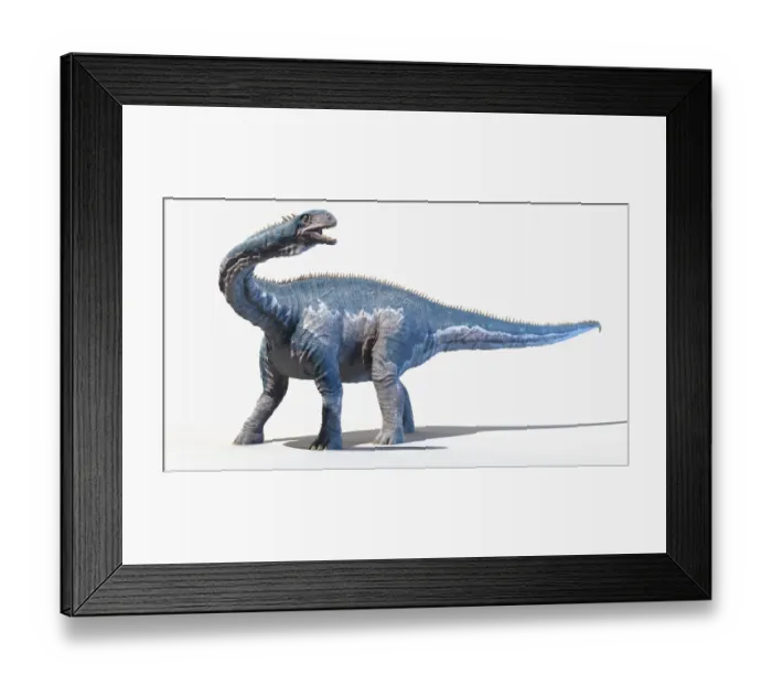 Framed Print : Isanosaurus, illustration Framed Print : Isanosaurus, illustration