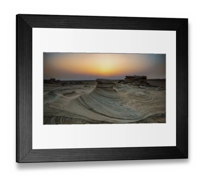 Framed Print : Swirly Fossil Rock Framed Print : Swirly Fossil Rock
