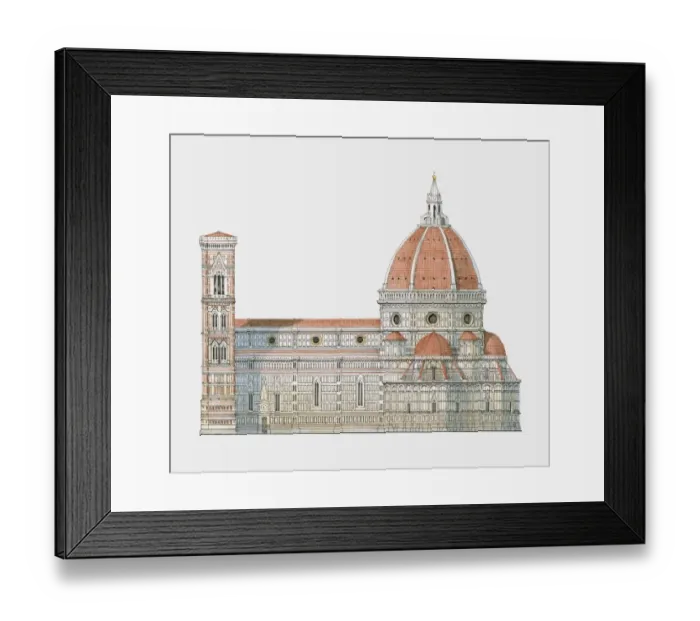 Framed Print : Italy, Tuscany, Florence, Basilica di Santa Maria del Fiore (Florence Cathedral) Framed Print : Italy, Tuscany, Florence, Basilica di Santa Maria del Fiore (Florence Cathedral)