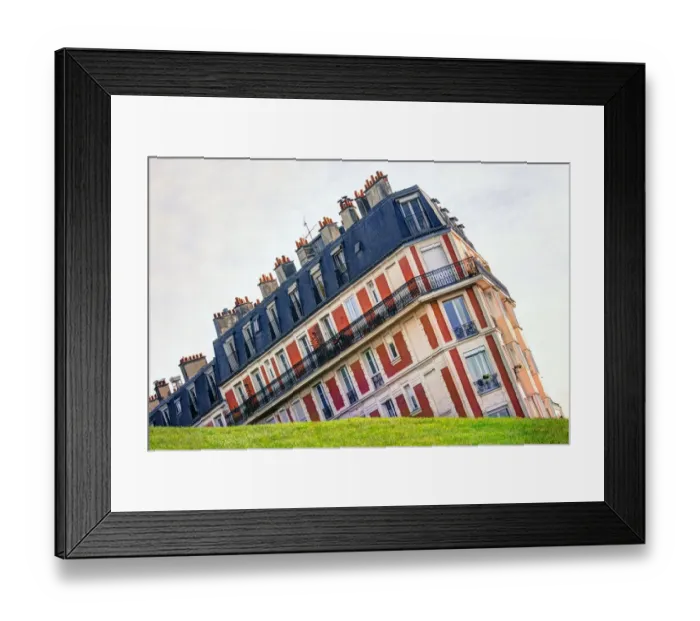 Framed Print : Parisian building Framed Print : Parisian building