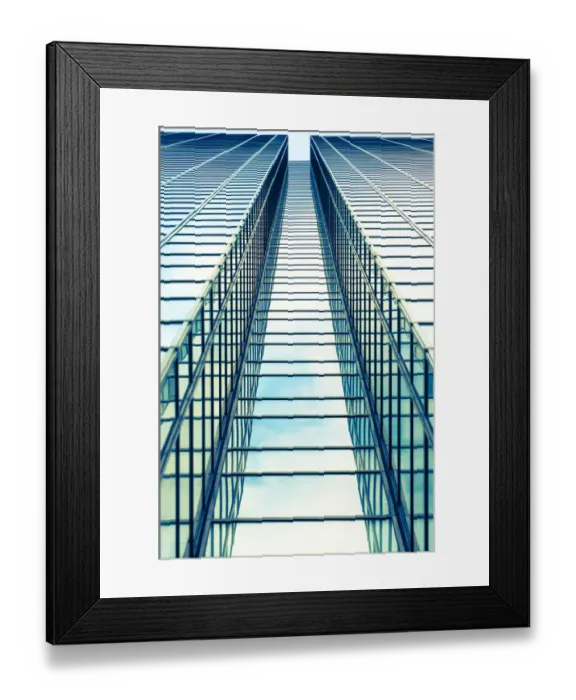 Framed Print : The glass bridge Framed Print : The glass bridge