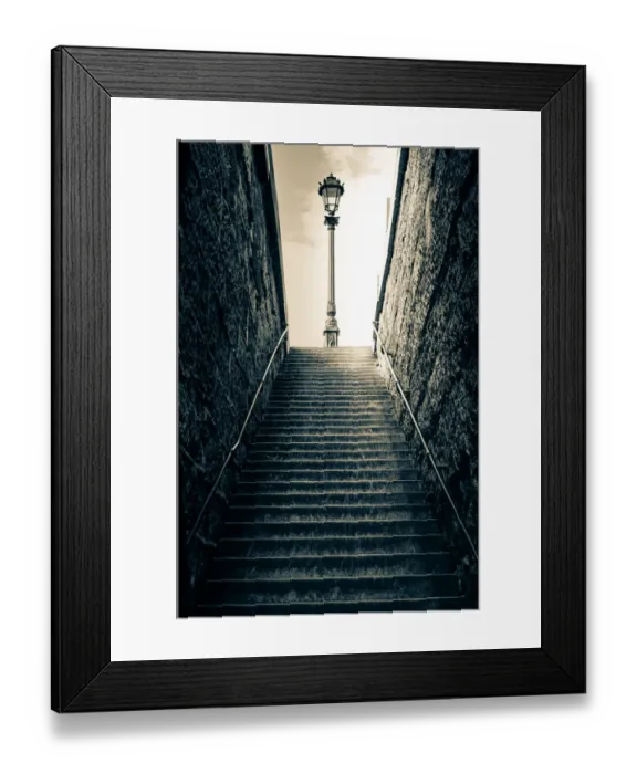 Framed Print : The stairs Framed Print : The stairs