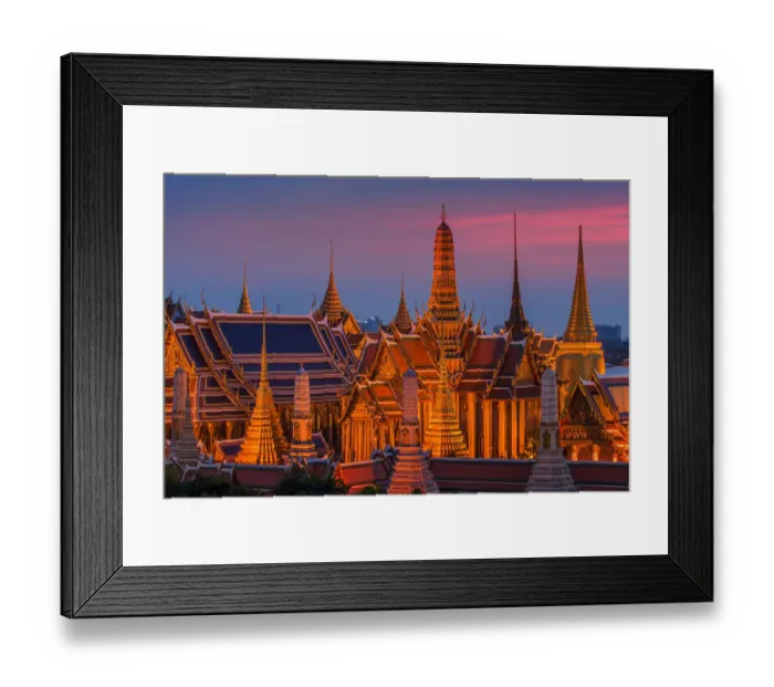 Framed Print : Temple of the Emerald Buddha Framed Print : Temple of the Emerald Buddha