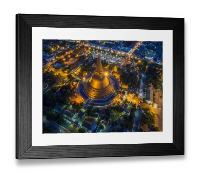Framed Print : Phra Pathommachedi Framed Print : Phra Pathommachedi