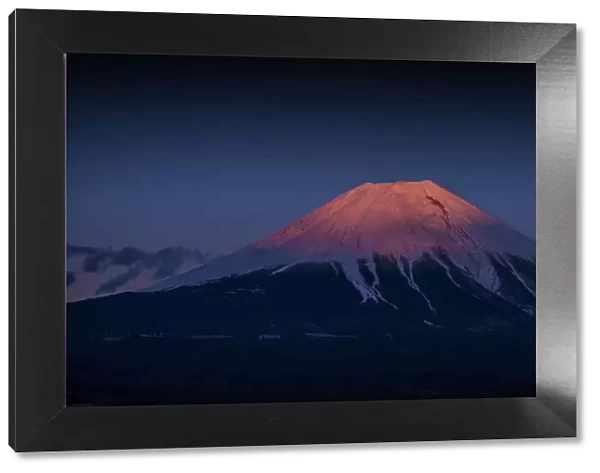 Last light on Mount Fuji