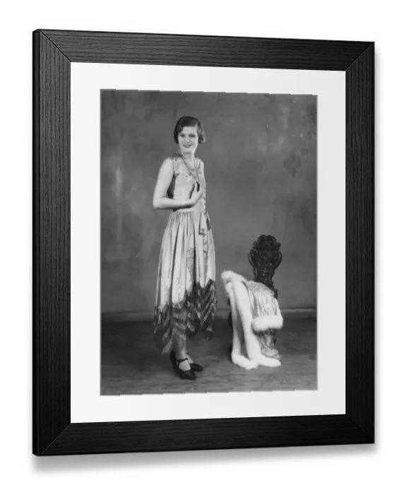 Framed Print : Evening Dress Framed Print : Evening Dress