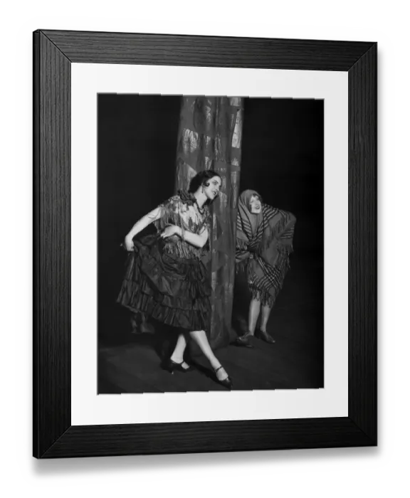 Framed Print : Costumed Dancers Framed Print : Costumed Dancers