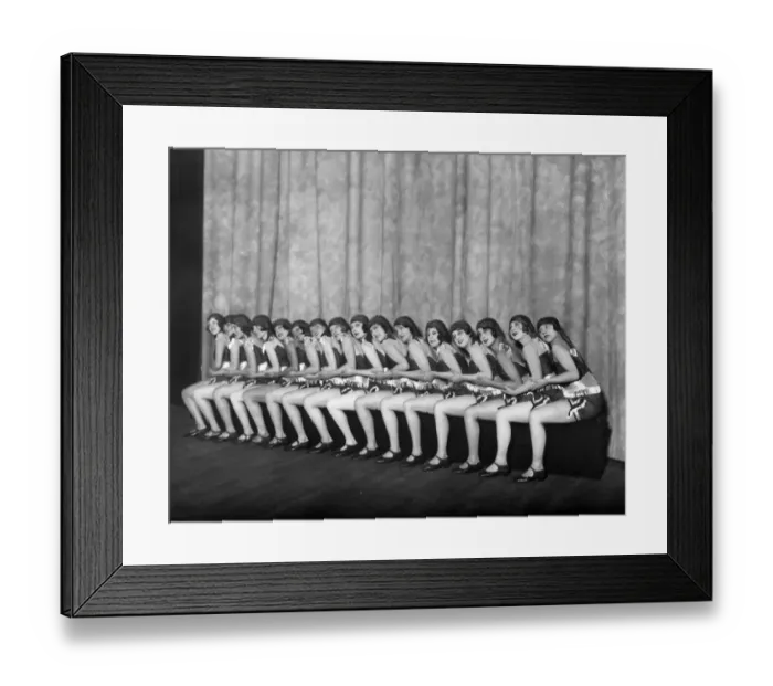 Framed Print : Jacksons Girls