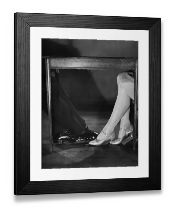 Framed Print : Playing Footsie Framed Print : Playing Footsie
