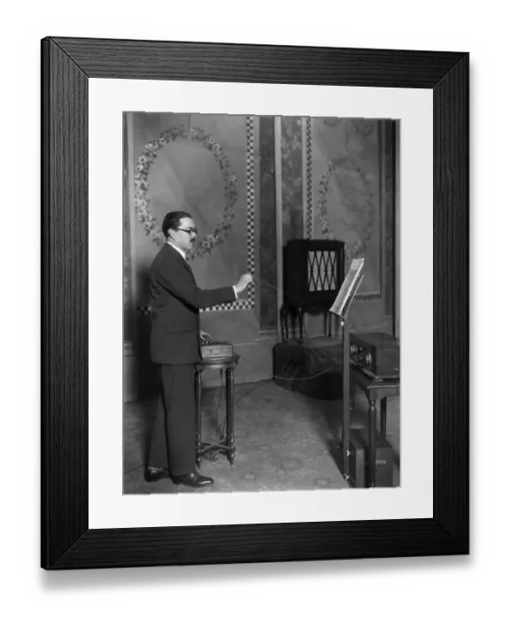 Framed Print : Sound Experiment Framed Print : Sound Experiment