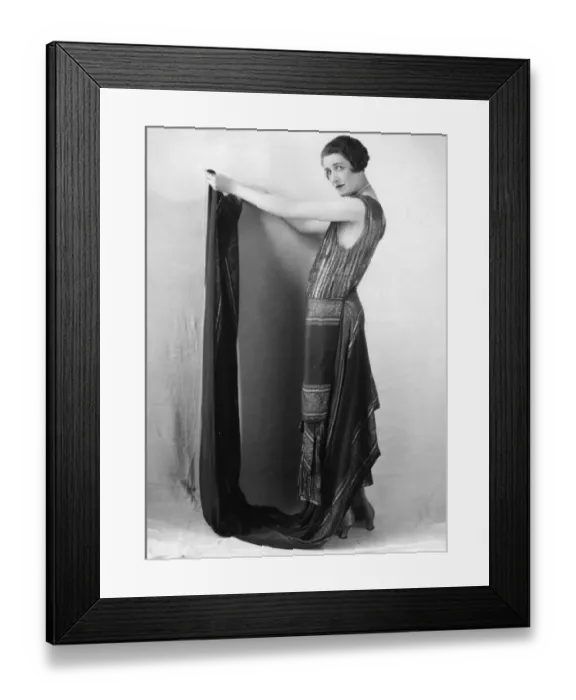 Framed Print : Dress With Train Framed Print : Dress With Train