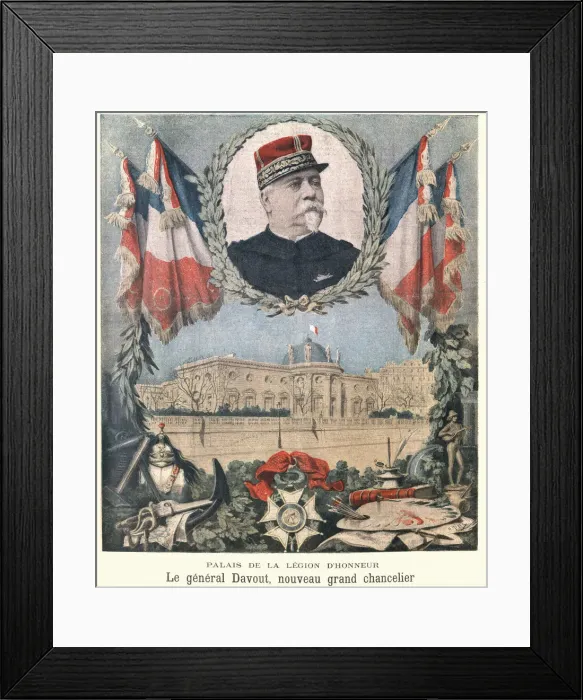 Framed Print : Leopold Davout d Auerstaedt French General of the Second Empire and restored to the extinct title as 3rd Duc d Auerstaedt Framed Print : Leopold Davout d Auerstaedt French General of the Second Empire and restored to the extinct title as 3rd Duc d Auerstaedt