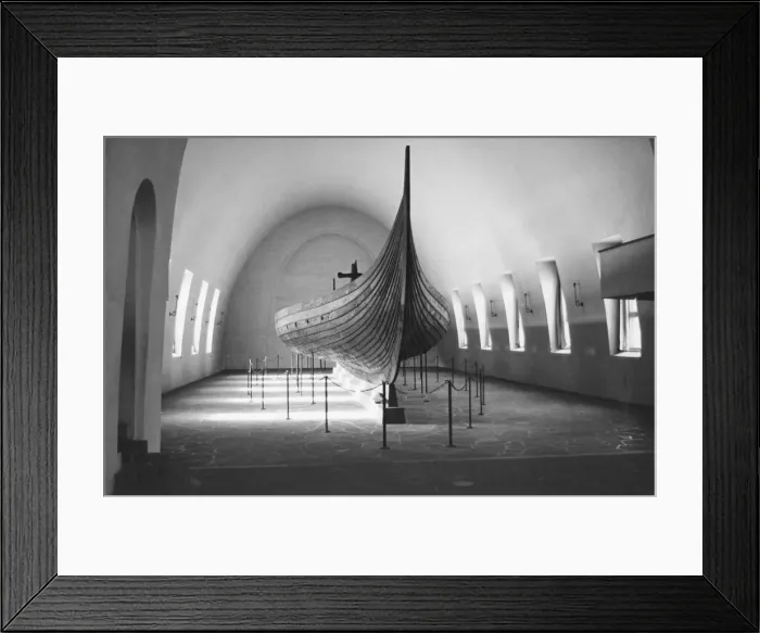 Framed Print : Viking Vessel Framed Print : Viking Vessel