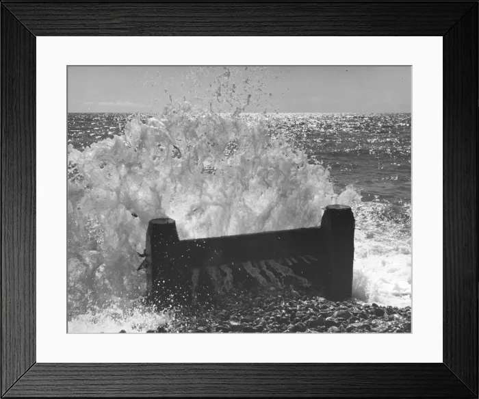 Framed Print : Rough Seas