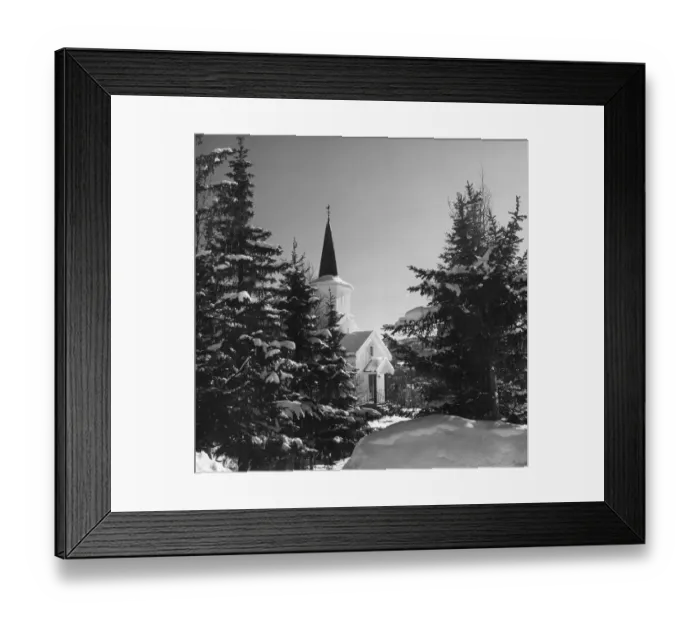 Framed Print : Norwegian Church Framed Print : Norwegian Church