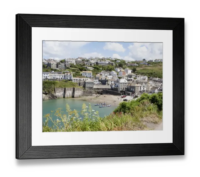 Framed Print : Port Isaac or Port Wenn
