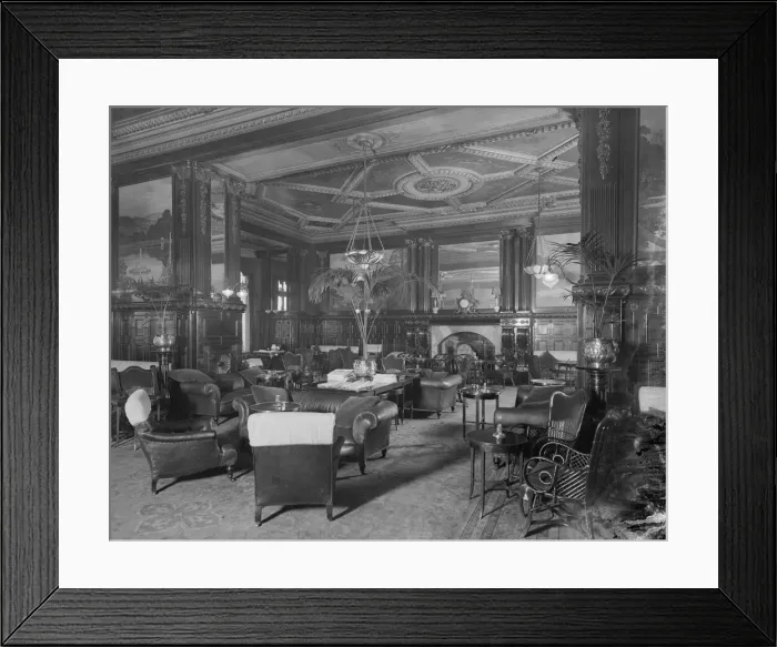 Framed Print : Smoke Room Framed Print : Smoke Room