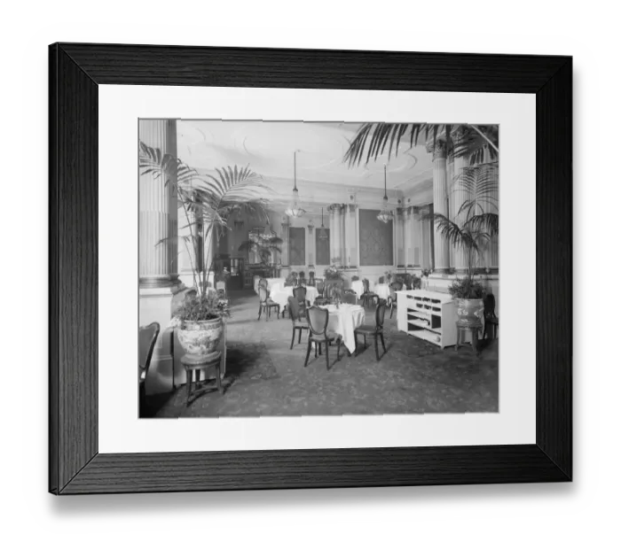 Framed Print : Hotel Restaurant